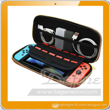 Plain Black EVA Tough Case Pouch Travel Carry Bag for Nintendo Switch Console